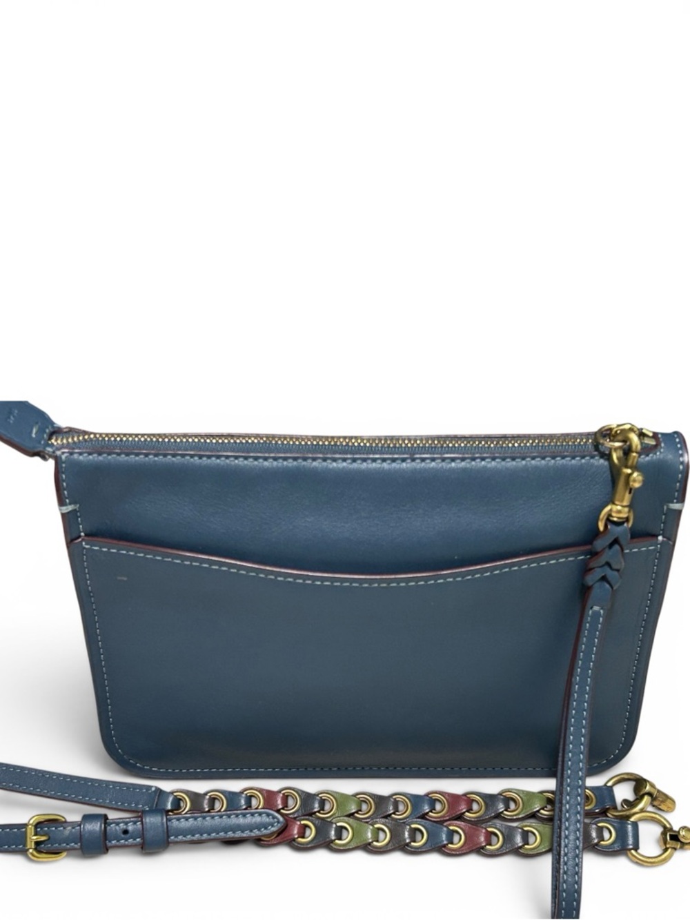 COACH 1941 Grommet Links Glovetanned Leather Soho Crossbody/Wristlet/Clutch - Picture 8 of 15